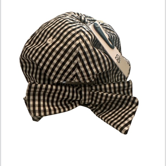 Black/White Gingham BP Nordstrom Baseball cap, one size NWT - Picture 6 of 6